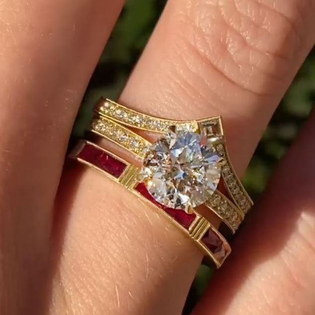 Laurel 1.70ct Diamond Engagement Ring