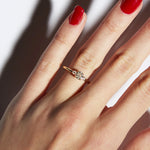 0.70ct Petite Elizabeth Diamond Engagement Ring