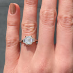 Diamond 3-Stone Grand Engagement Ring
